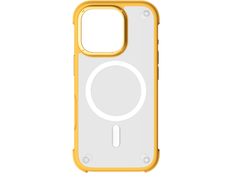 MOMAX MUAP24MY AiR CaseForm Magnetic Case iPhone 16 Pro Telefon Kılıfı Sarı