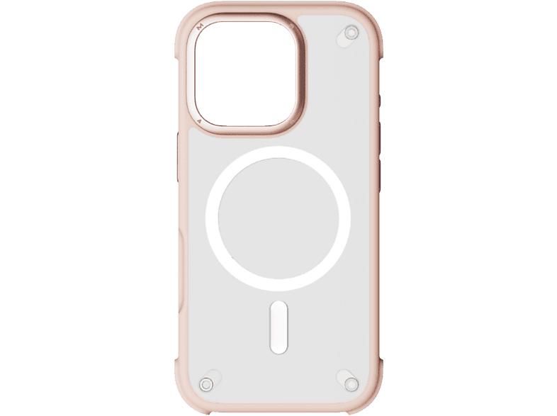 MOMAX MUAP24MP AiR CaseForm Magnetic Case iPhone 16 Pro Telefon Kılıfı Pembe