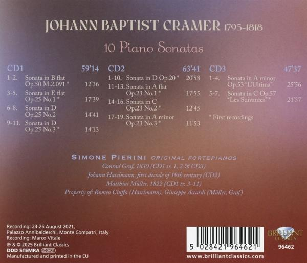 CD-Cover mit musikalischen Details, einschließlich Titeln und Zeiten.