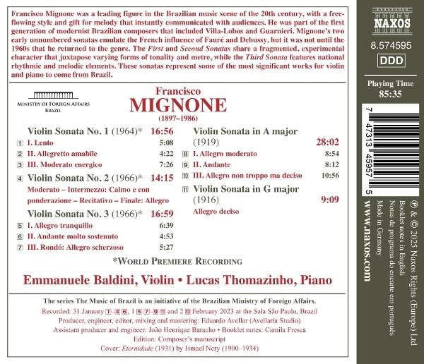 Rückseite einer Musik-CD-Hülle mit Text, Titelliste und Barcode.