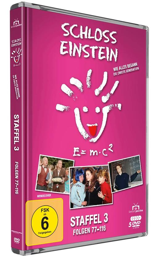 DVD-Hülle. Vordergrund: Personen in einer Gruppe. Hintergrund: Rosa Hülle mit Text und Logo.