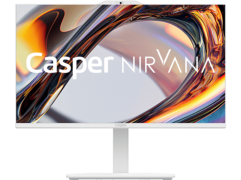 CASPER A80.1342-8E00T-V-B Core i5-13420h/8 GB Ram/500 GB SSD/23.8"/Windows 11 Home All In One Bilgisayar Beyaz