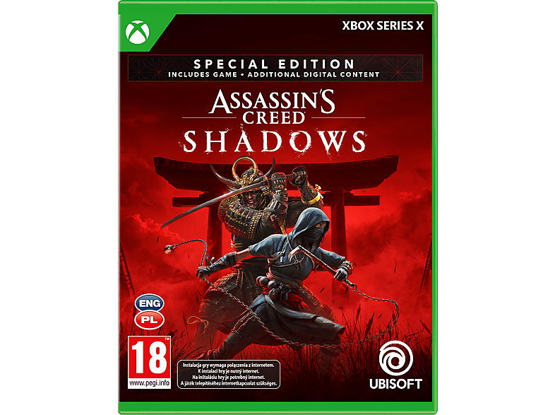 Zdjęcia - Gra Ubisoft CENEGA  Xbox Series Assassin’s Creed Shadows - Special Edition 