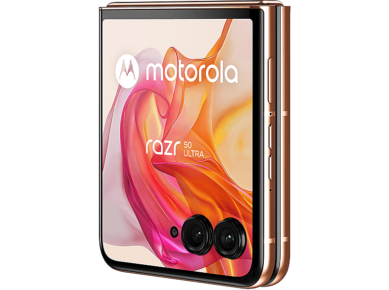 MOTOROLA razr50 ultra 512 GB Peach Fuzz Dual SIM | MediaMarkt
