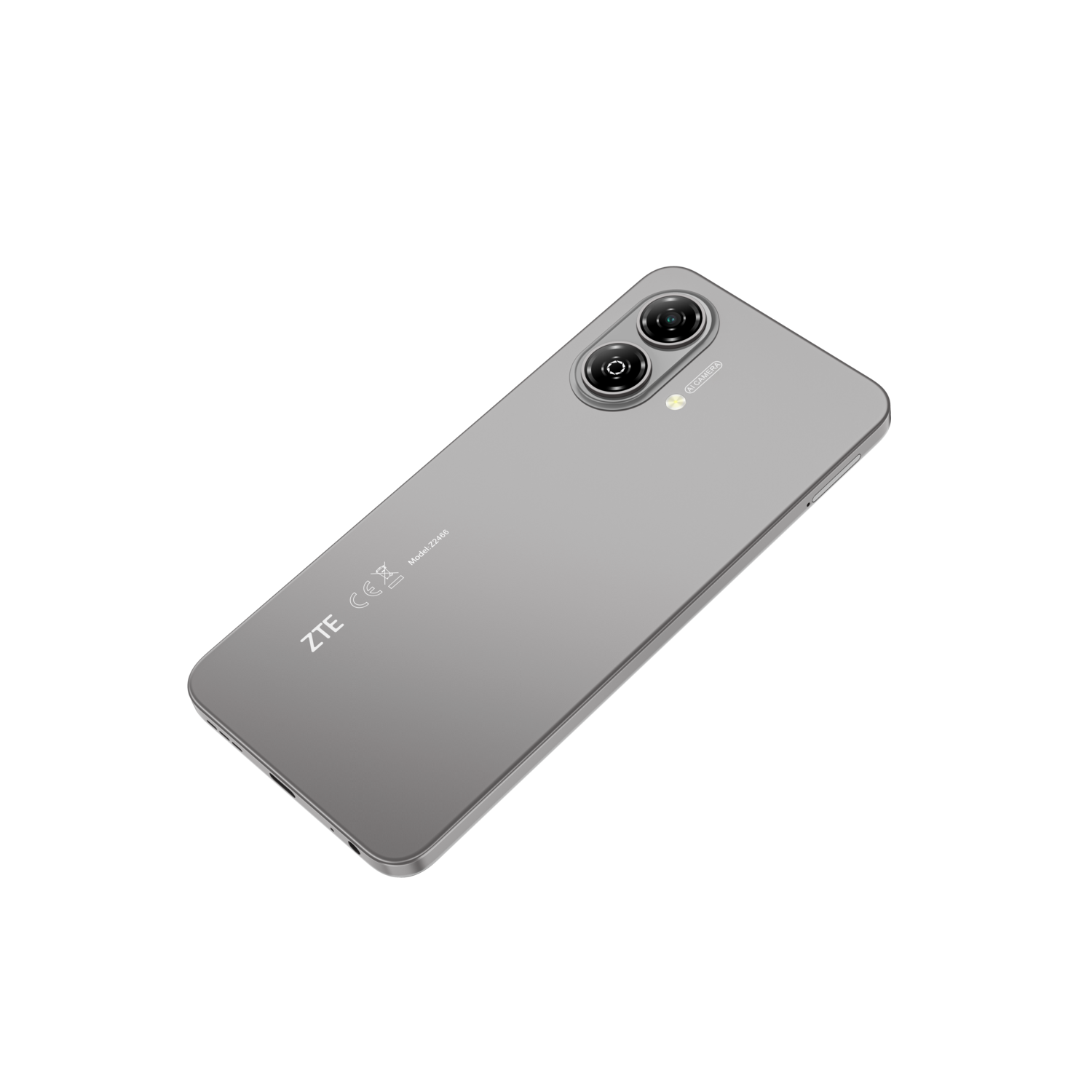 ZTE ZTE Blade A35e - 64GB - Zilver Grijs - 64 GB Zilver