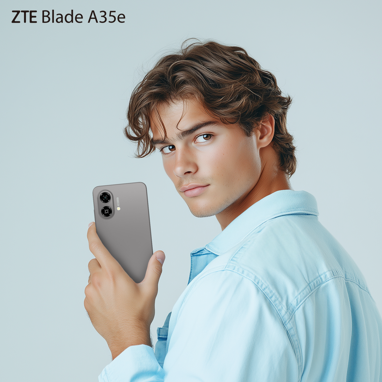 ZTE ZTE Blade A35e - 64GB - Zilver Grijs - 64 GB Zilver