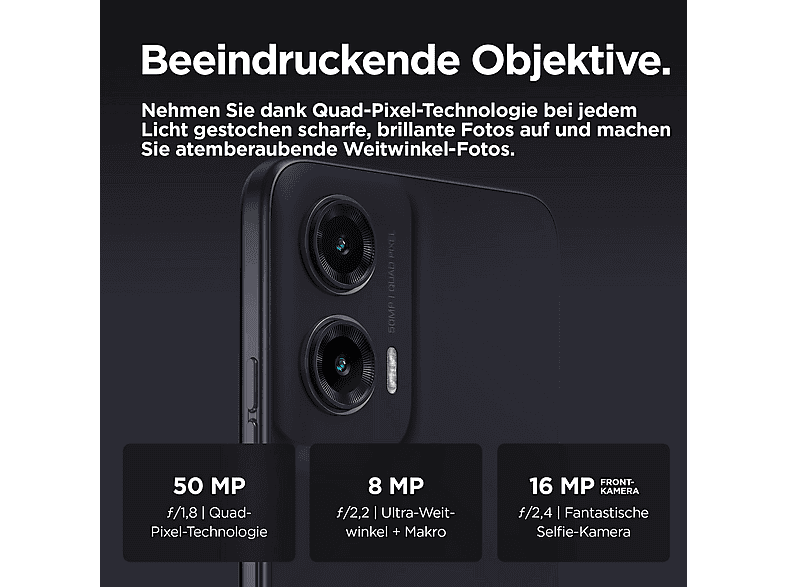 MOTOROLA moto g35 5G 128 GB Midnight Black Dual SIM