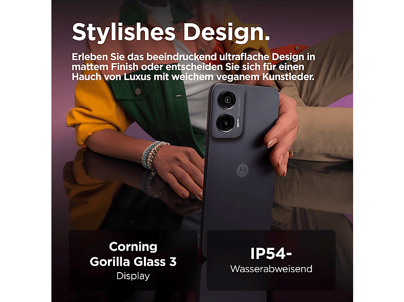 MOTOROLA moto g35 5G 128 GB Midnight Black Dual SIM