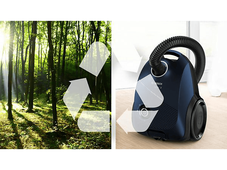 Thumbnail - BOSCH BGBS2BU1T5 Staubsauger, maximale Leistung: 850 Watt