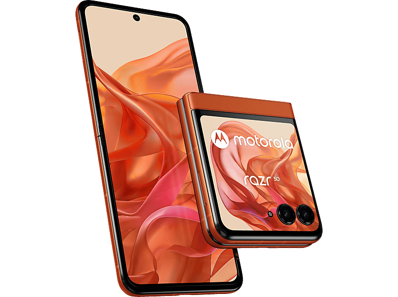 MOTOROLA razr50 256 GB Spritz Orange Dual SIM | MediaMarkt