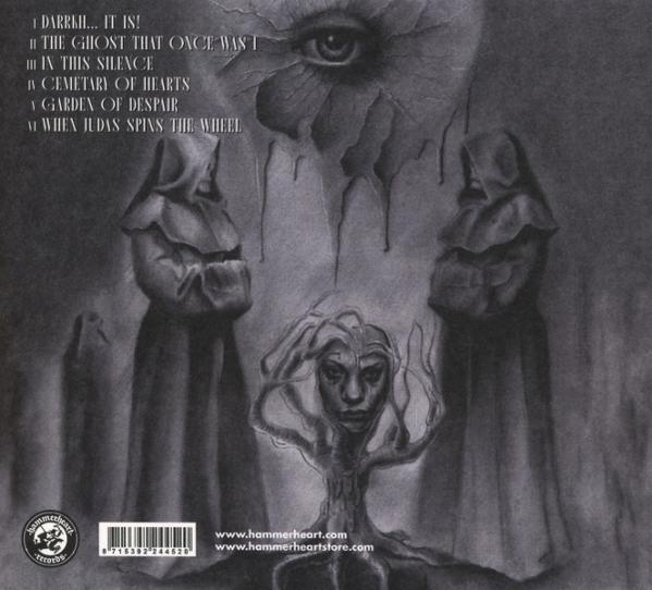 Albumcover mit einem Auge und Figuren mit einer Titelliste.