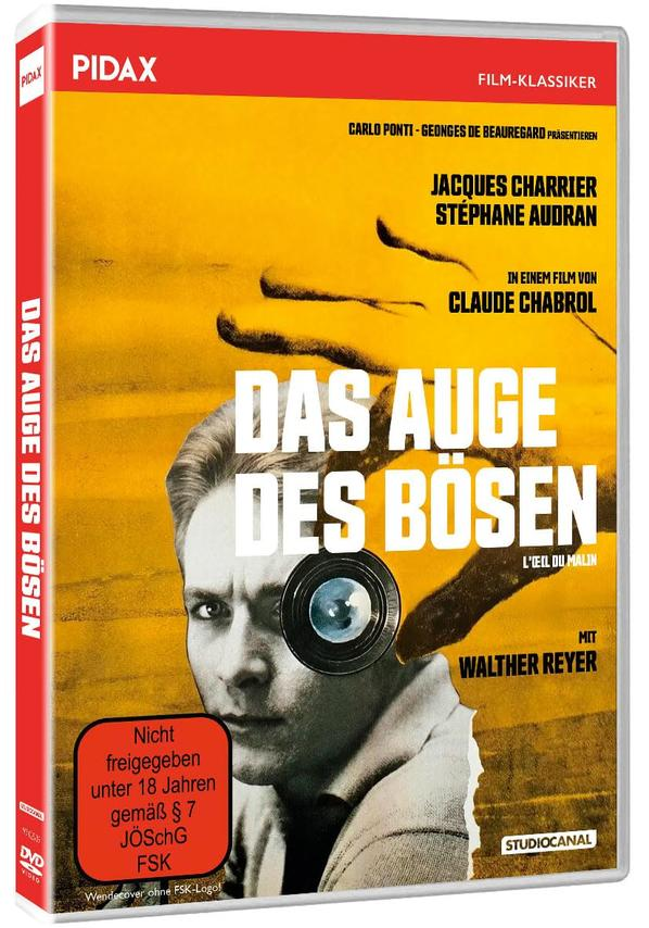 DVD-Cover mit einem Männergesicht und dem Titel auf Deutsch.