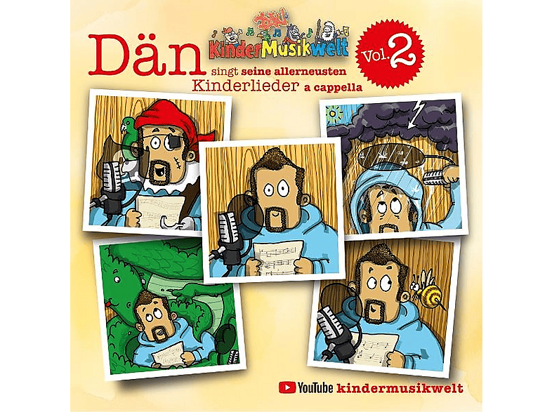 Dans Kindermusikwelt - DÄNs Kindermusikwelt Vol.2 - (CD)