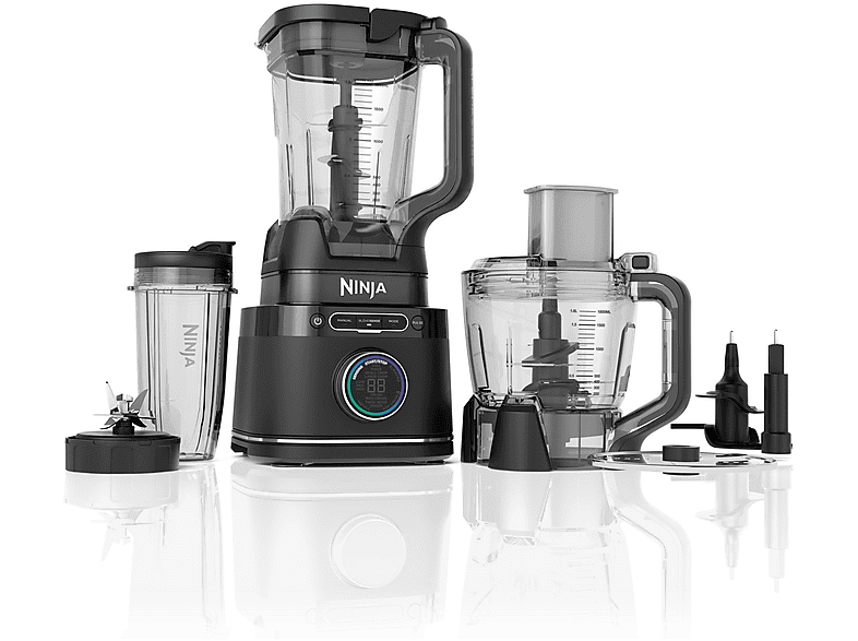 Ninja Robot Detect Tb401Eu DA Cucina, 1200 W, capacità ciotola 2,1 l, Nero Robot DA Cucina