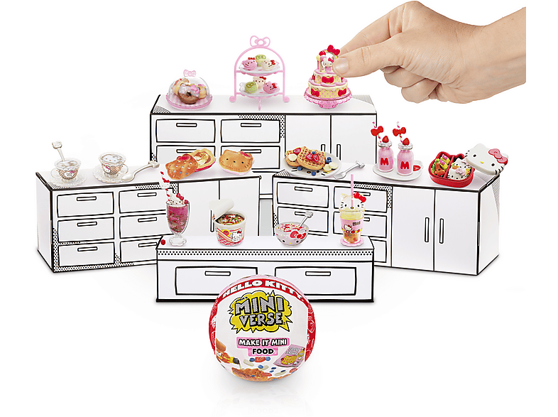 Thumbnail - MGA ENTERTAINMENT Miniverse - Make It Mini Hello Kitty im 15er Display (Einzelartikel) Sammelfigur