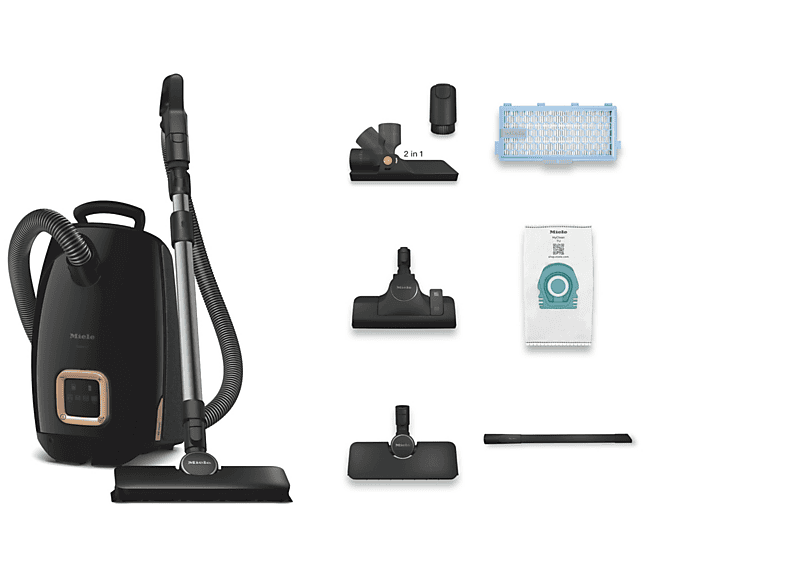 MIELE Guard L1 AllFloor Flex Stofzuiger met zak Zwart