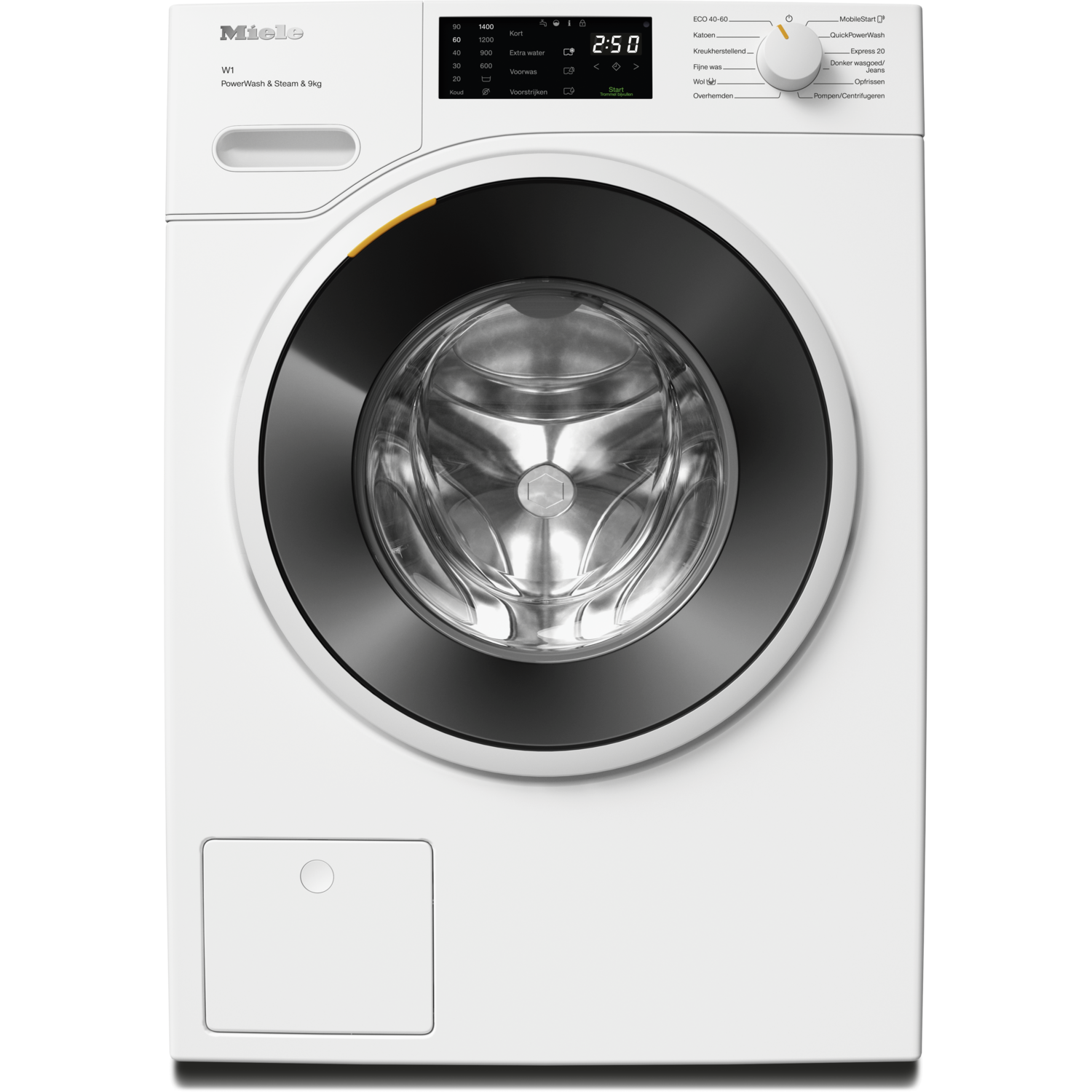 Miele Wwd 380 Wcs Powerwash & Steam Wasmachine (9 Kg 1400 Rpm A)