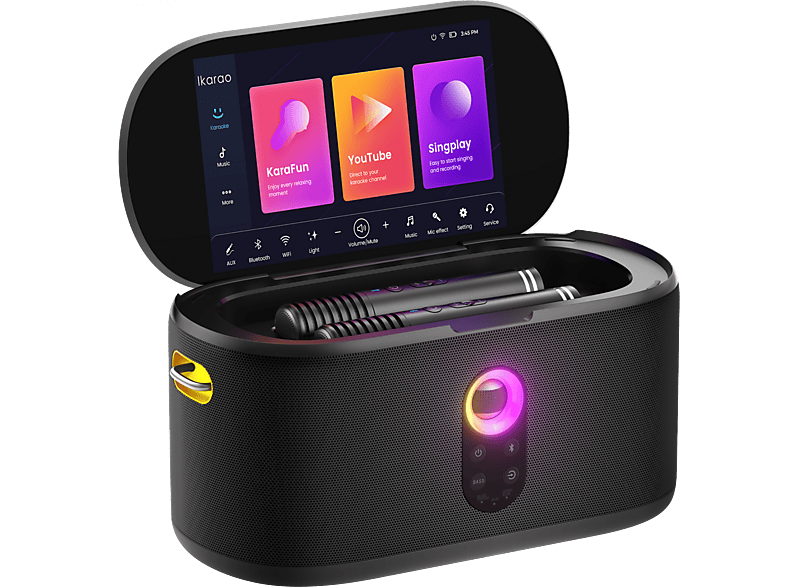 Ikarao Break X1 Partyspeaker Zwart