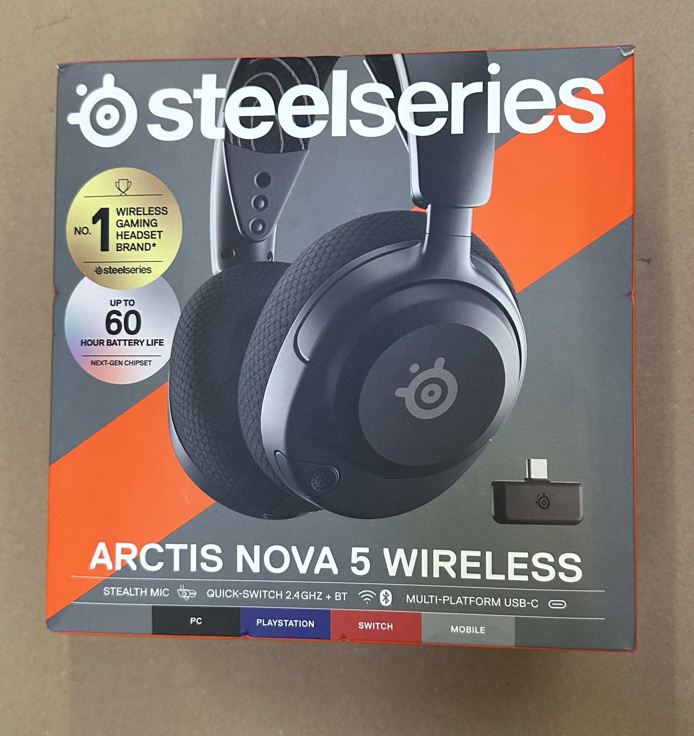 OUTLET - Słuchawki STEELSERIES Arctis Nova 5 Wireless Czarny