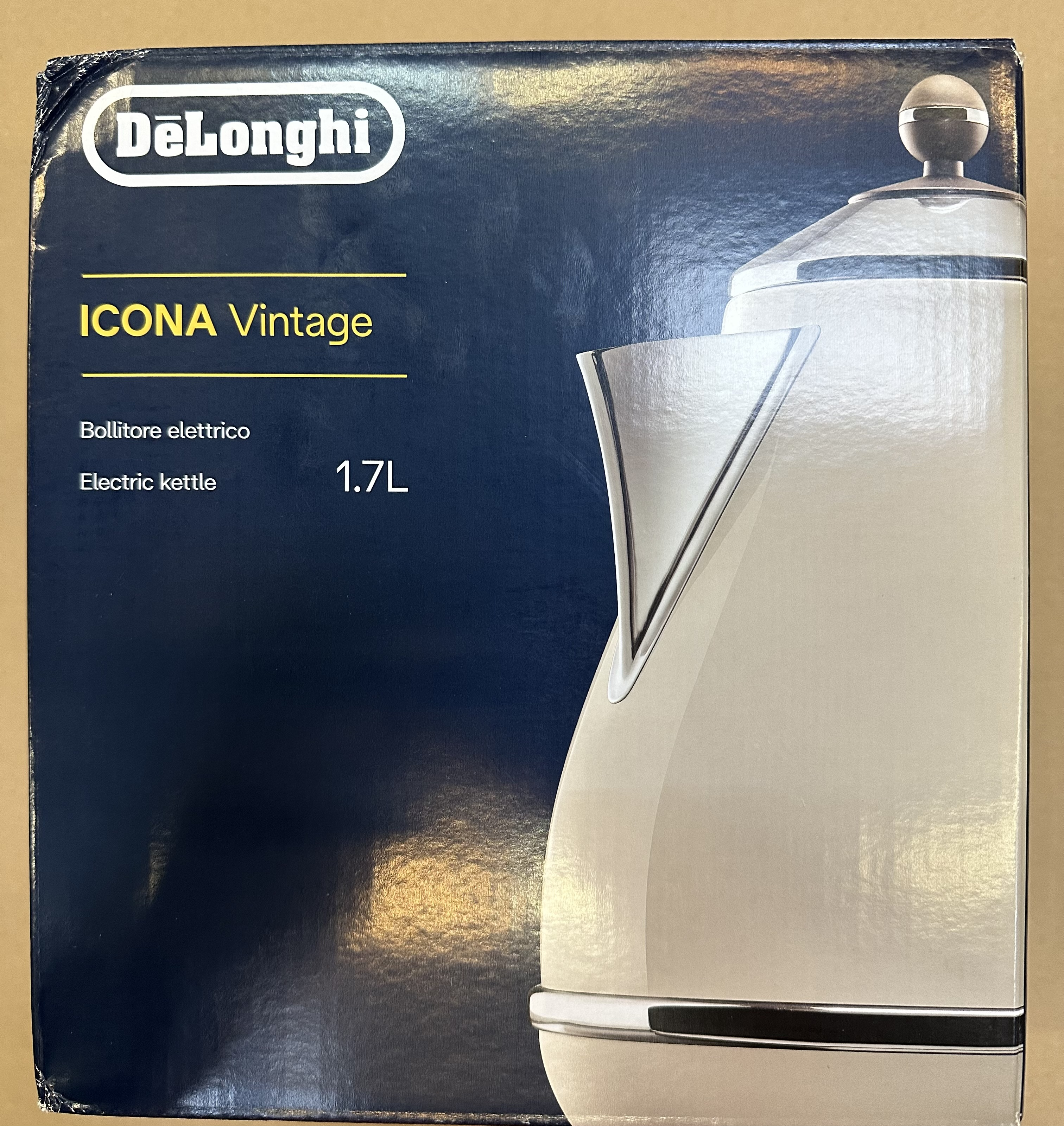 OUTLET - Czajnik DE LONGHI Icona Vintage KBOV2001.BG