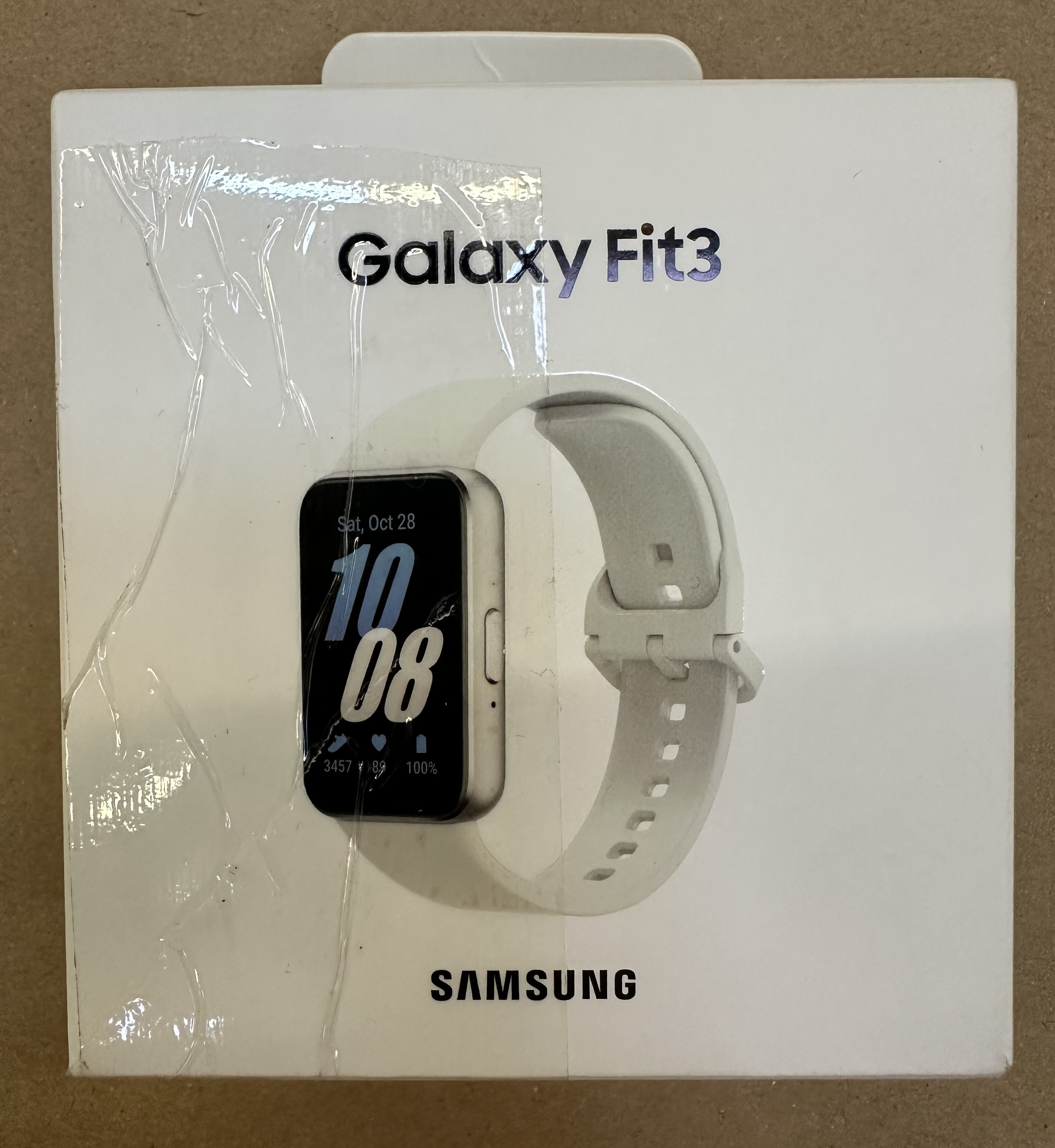 OUTLET - Smartband SAMSUNG Samsung Galaxy Fit3 Srebrny SM-R390