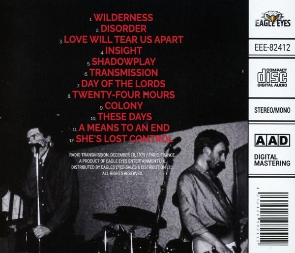 CD-Cover mit zwei live auftretenden Männern. Die Titelliste befindet sich rechts. Eagle Eyes Entertainment Logo.
