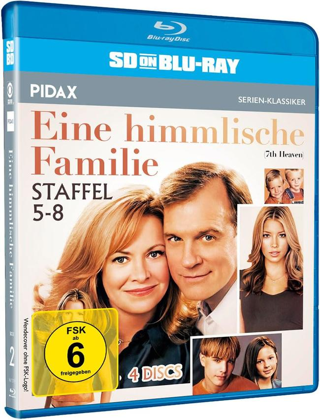 DVD-Hülle mit einem Paar und einer Familie.