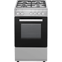 MediaMarkt ETNA FGV350RVS - Fornuis - Gas - breedte 50 cm aanbieding