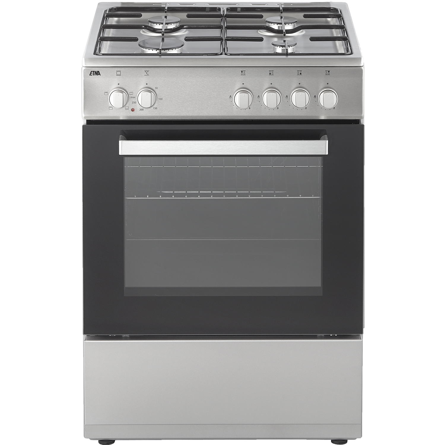 Etna FGV160RVS Gasfornuis Grijs