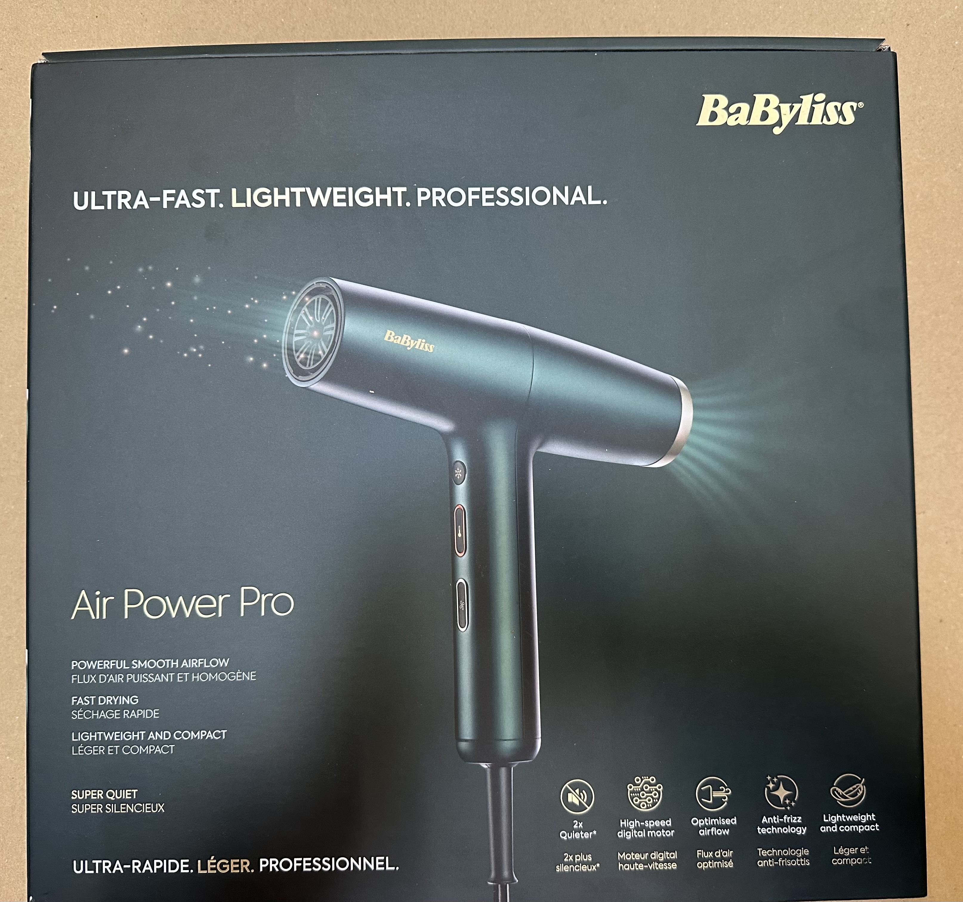 OUTLET - Suszarka do włosów BABYLISS D6555DE Air Power Pro