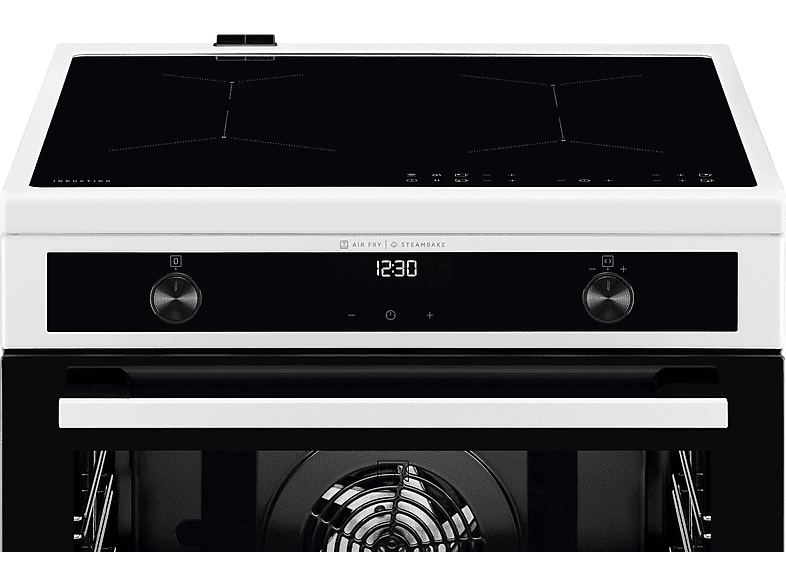 AEG CIB 6644 BBW Standherd (EEK A, Induktionskochfeld, 73 l)