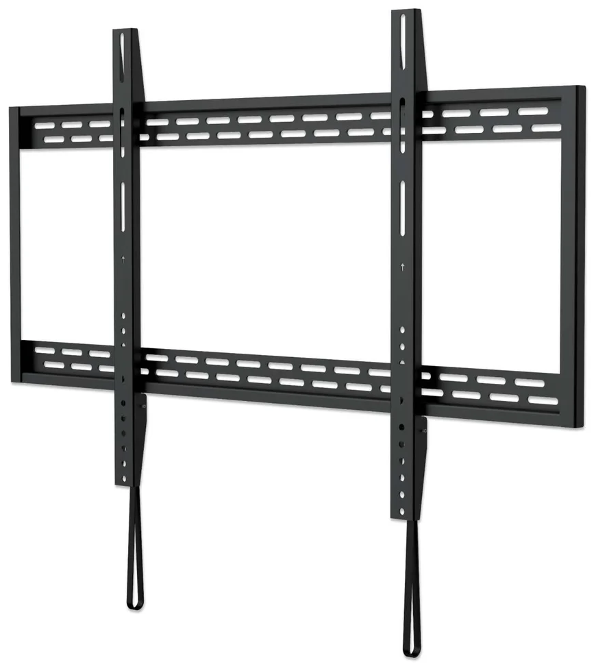 MANHATTAN 60"-100" ultravékony fix fali konzol, VESA 900 x 600, fekete (461993)
