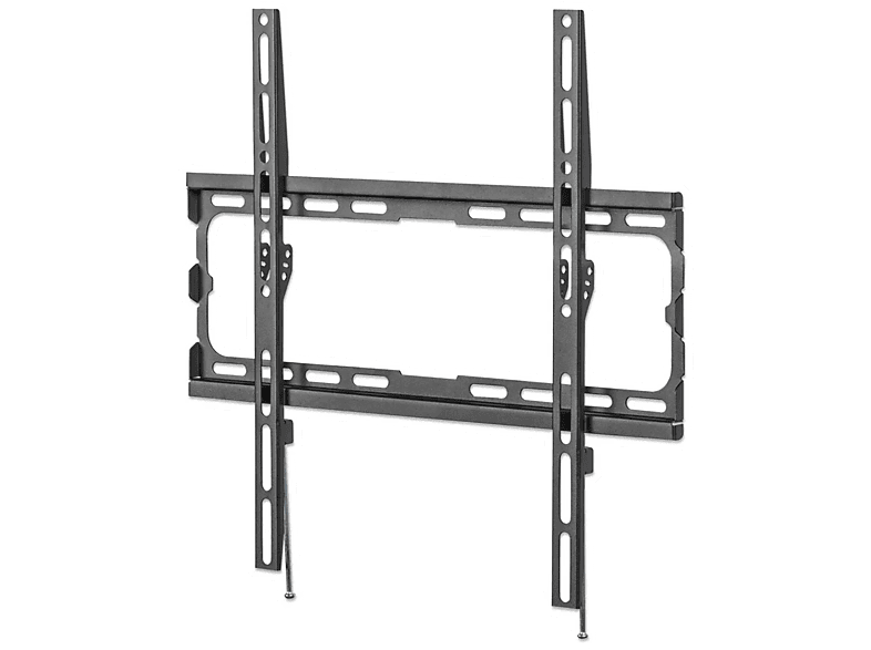 MANHA 32"-70" ultravékony fix fali konzol, VESA 400 x 400, fekete (462396)