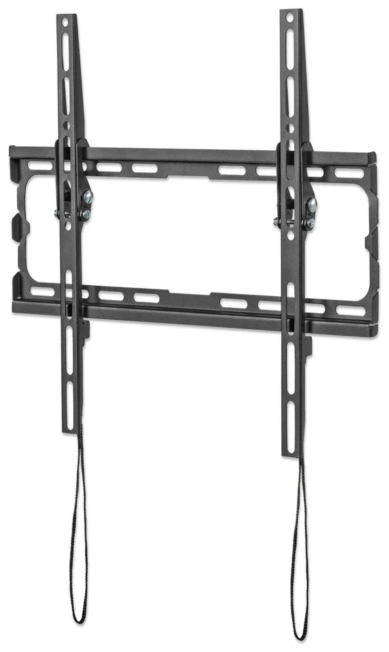 MANHATTAN 32"-70" ultravékony dönthető fali konzol, VESA 400 x 400, fekete (462402)