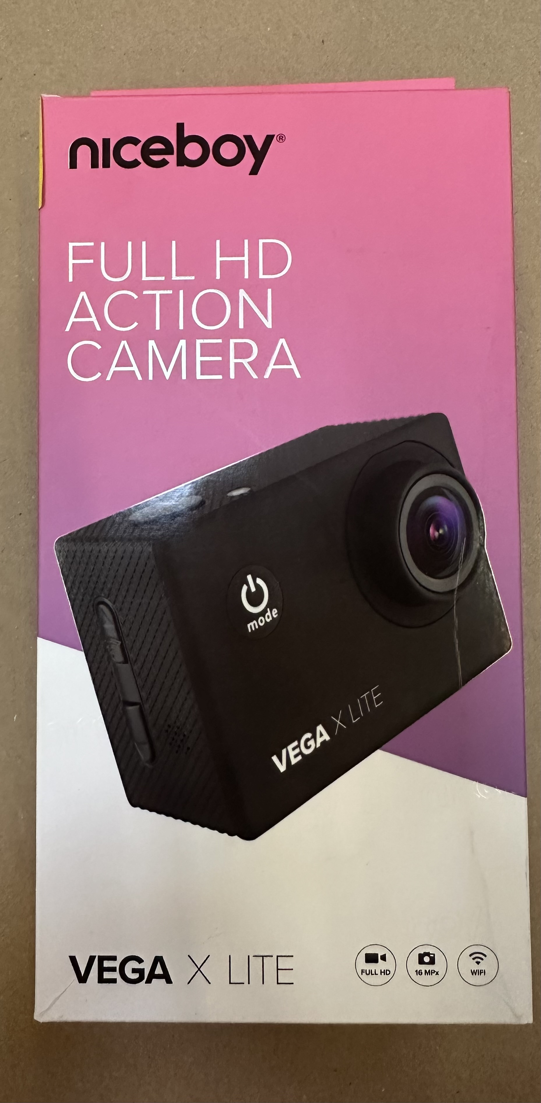 OUTLET - Kamera sportowa NICEBOY Vega X Lite