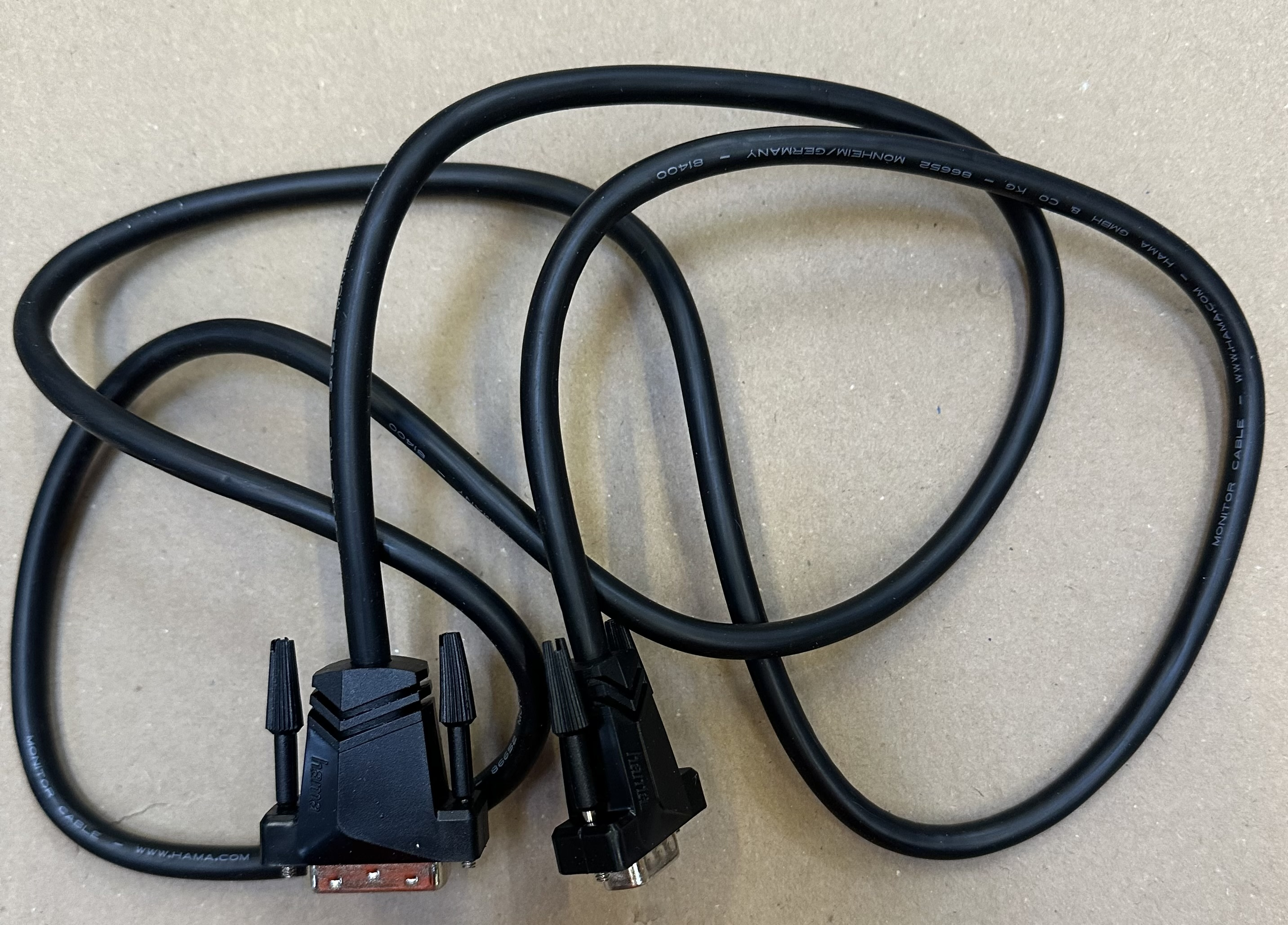 OUTLET - Kabel HAMA DVI-I - VGA Full-HD 1,5 m