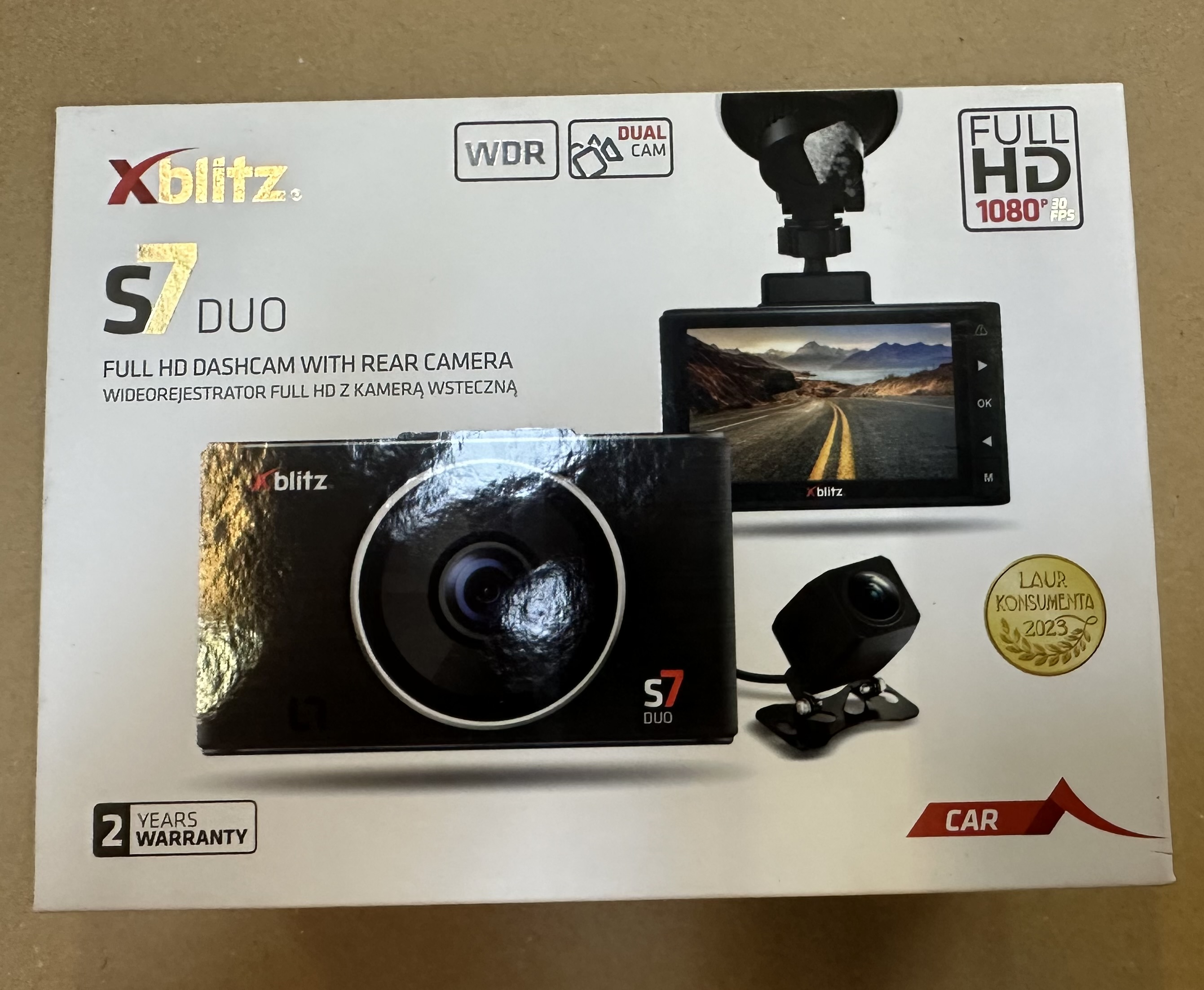 OUTLET - Wideorejestrator XBLITZ S7 Duo