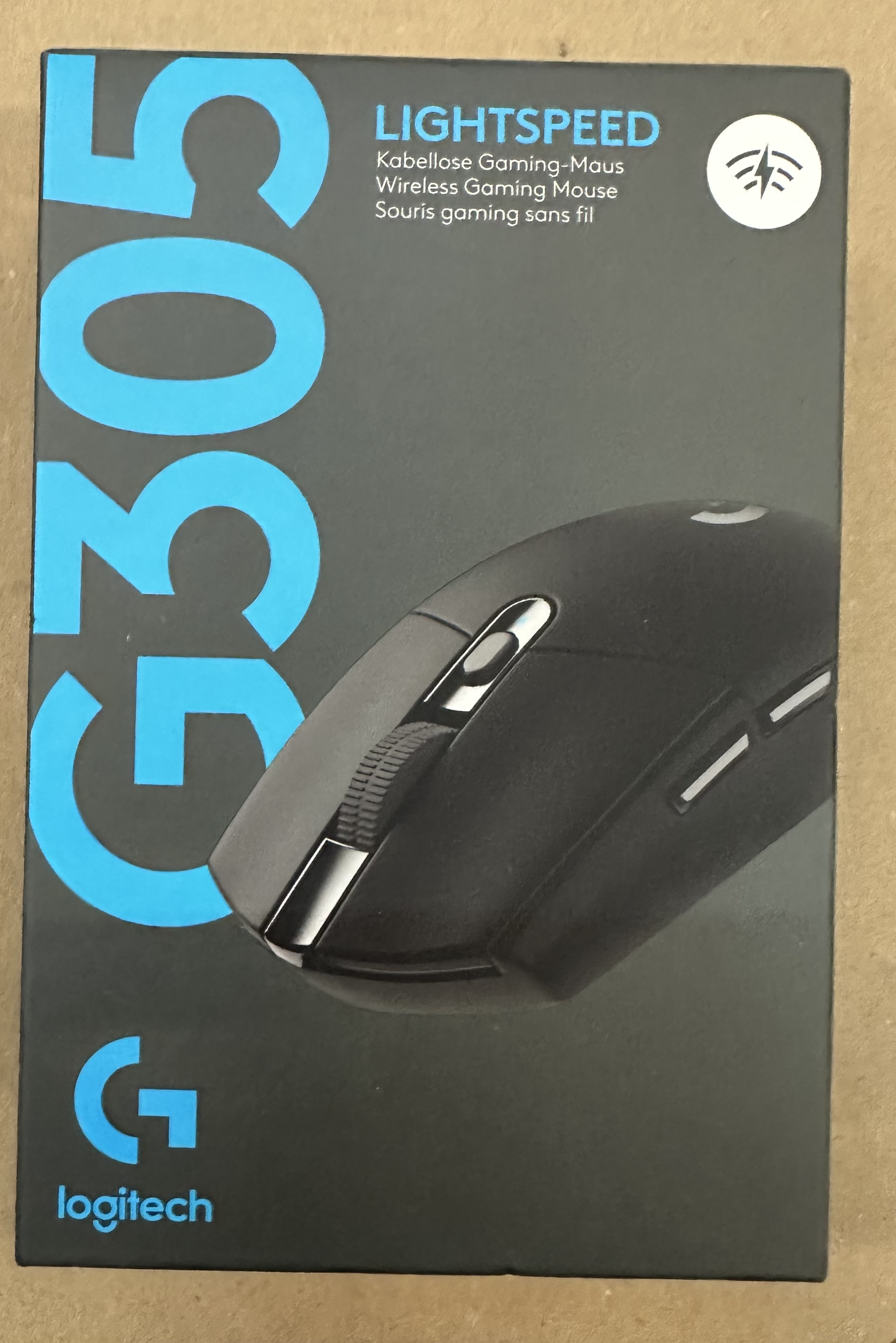 OUTLET - Mysz bezprzewodowa LOGITECH G305 Lightspeed Czarny