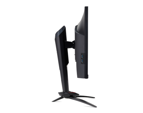 ACER Gaming Monitor Predator XB253QGXbmiiprzx, 24.5 Zoll, 240Hz, FHD, schwarz (UM.KX3EE.X07) 24,5 Zoll Gaming Monitor, Full-HD, 1 ms Reaktionszeit, 400 cd/m², 240 Hz, Schwarz