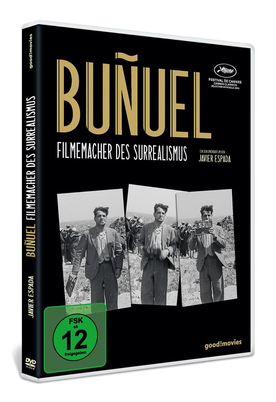 DVD-Hülle mit Schwarz-Weiß-Bild von drei Männern.