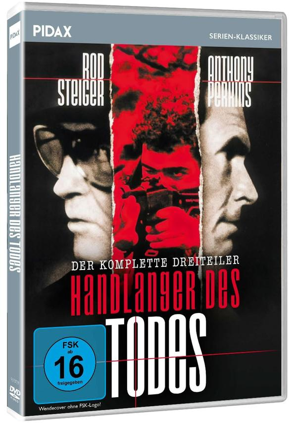 DVD-Cover mit drei Gesichtern von Männern, Titel auf Deutsch.