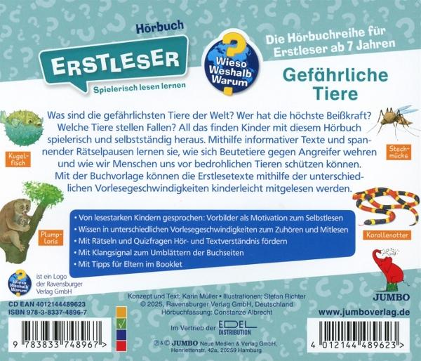 Buchcover mit bunten Illustrationen und Text.