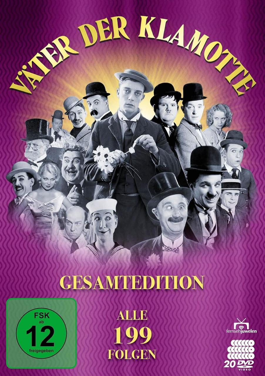DVD-Cover eines Schwarzweißfilms mit mehreren Gesichtern und Text auf Deutsch.