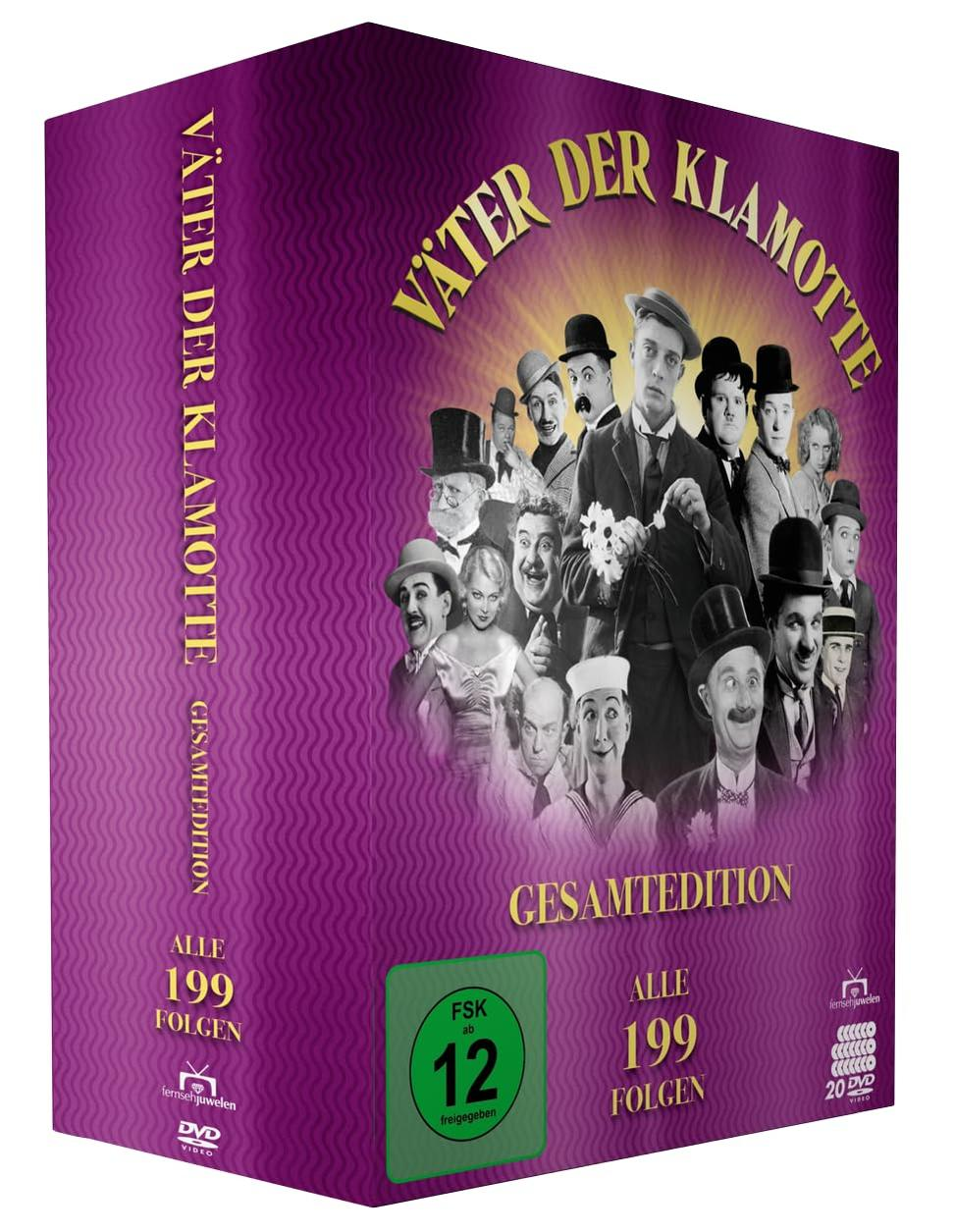DVD-Box-Set. Eine Gruppe von Männern in Vintage-Kleidung ist auf dem Cover zu sehen.