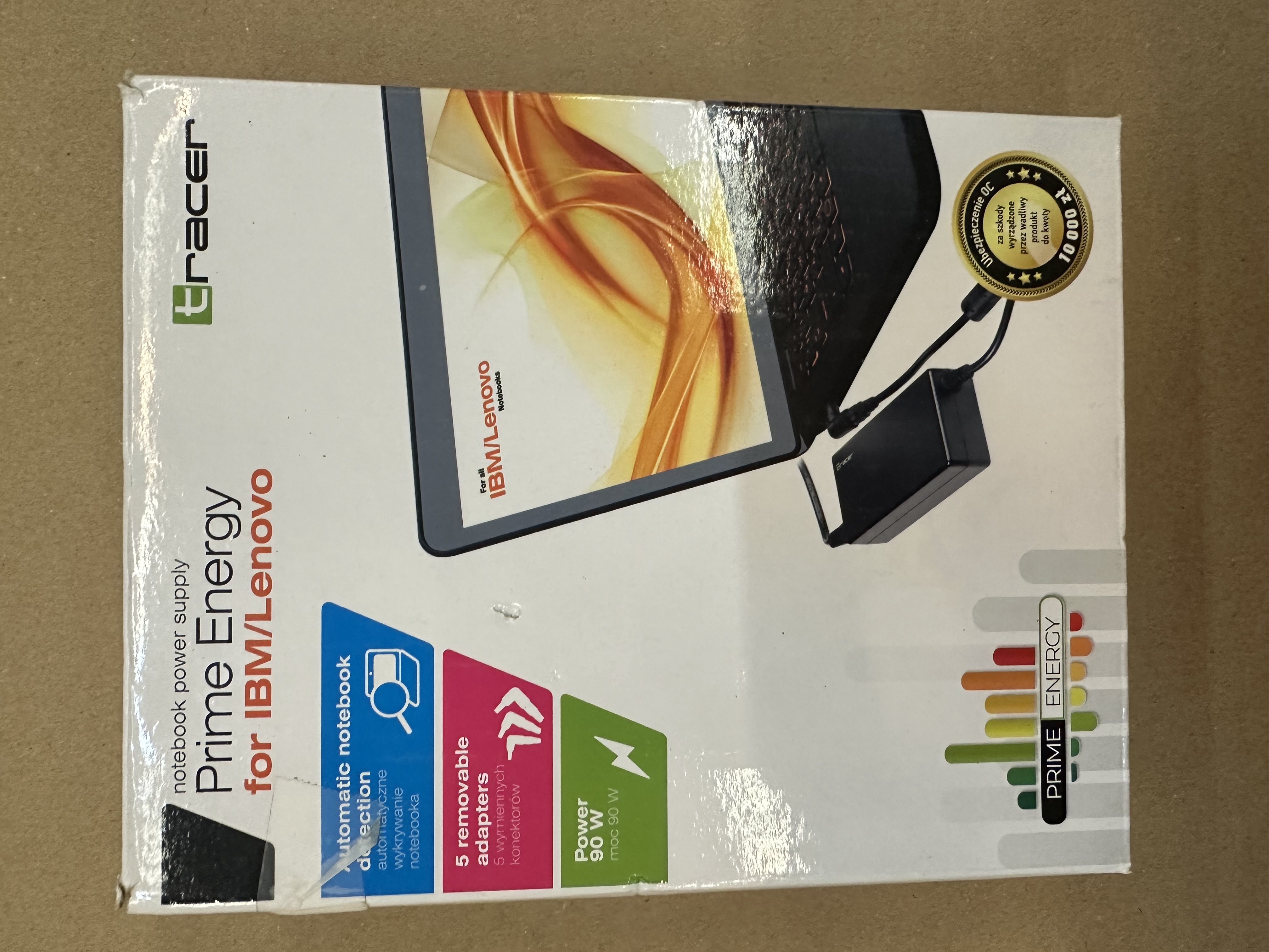 OUTLET - Zasilacz do notebooków TRACER Prime Energy IBM Lenovo