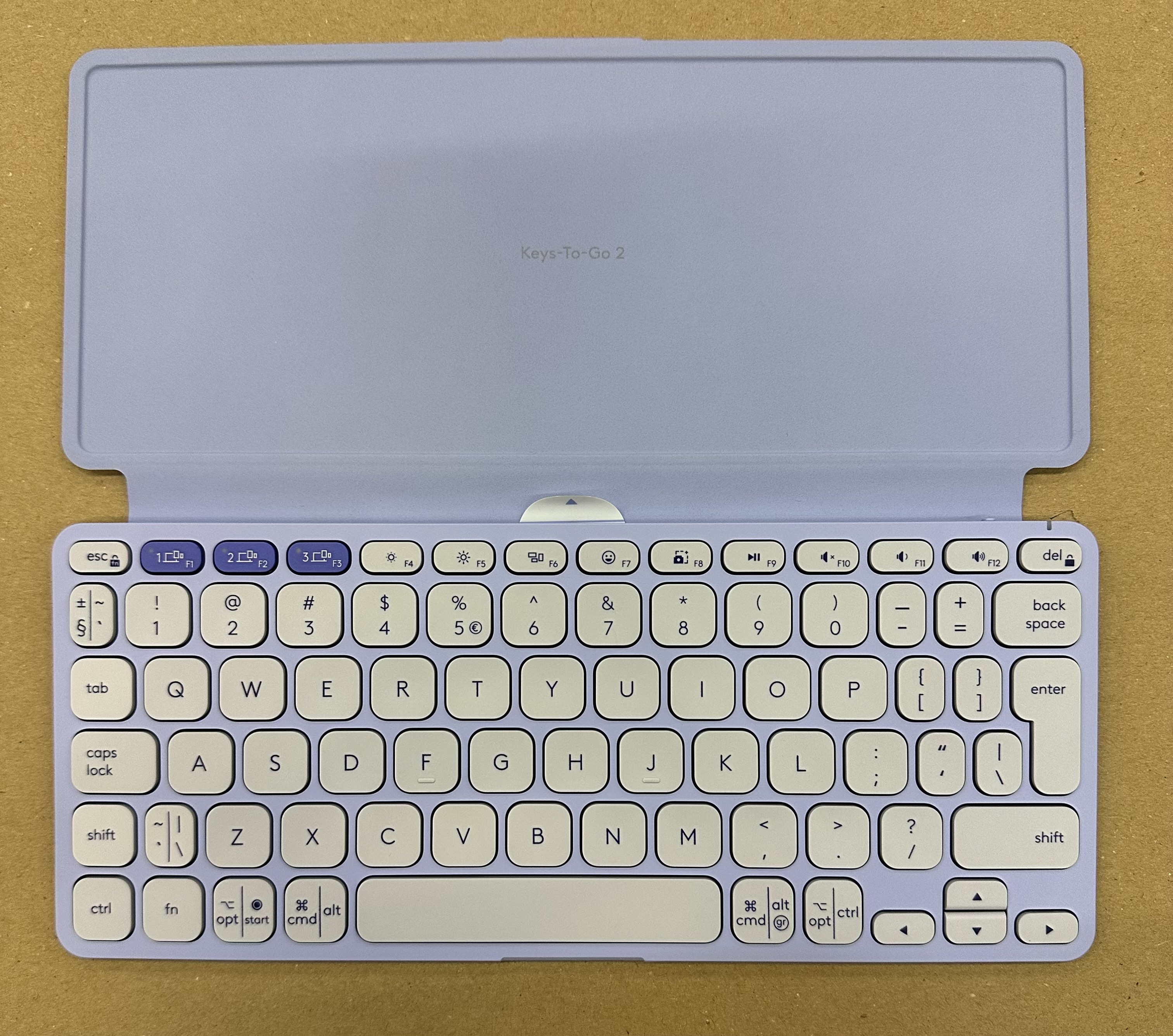 OUTLET - Klawiatura bezprzewodowa LOGITECH Keys-To-Go 2 Bez