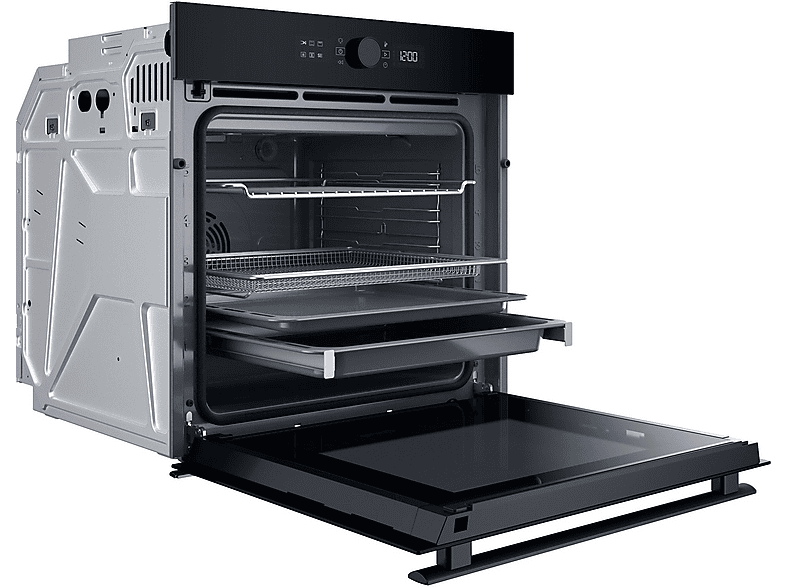 BAUKNECHT BBI4S8PM1SK, Einbaubackofen (Standgerät, 73 l, 595 mm breit), Dampfgarfunktion