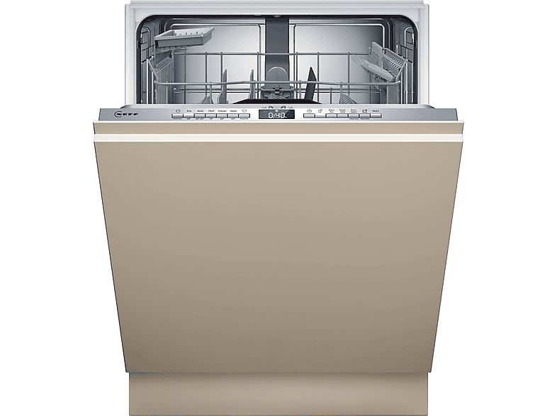 Neff S255EAX16E N 50 Geschirrspüler (vollintegrierbar, 598 mm breit, 42 dB(A), A, Silber)