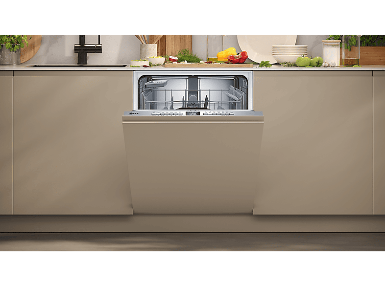 Neff S255EAX16E N 50 Geschirrspüler (vollintegrierbar, 598 mm breit, 42 dB(A), A, Silber) — Foto 4 von 5