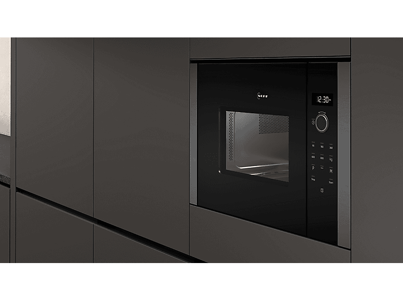 Neff HLAGD53G0 Mikrowelle (900 Watt, Einbaugerät, 25 l, Graphit) — Foto 3 von 3